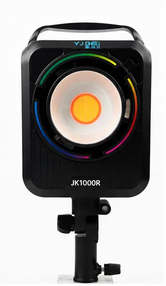 نور ثابت RGB ویدیو لایت YJBEi مدل JK1000R فول کالر مناسب عکاسی و فیلمبرداری