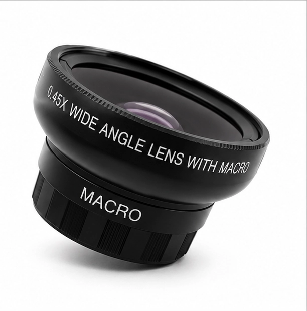 لنز موبایل ماکرو و واید Septa مدل 0.45X Wide Macro Lens | خرید از بوم شات