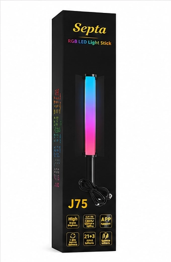نور ثابت باتوم لایت RGB Septa مدل J75 35 وات | خرید از بوم شات