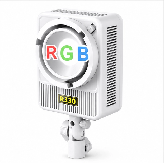 ویدیو لایت RGB مدل R330 توان 230 وات با مانت بوئنز | خرید از بوم شات