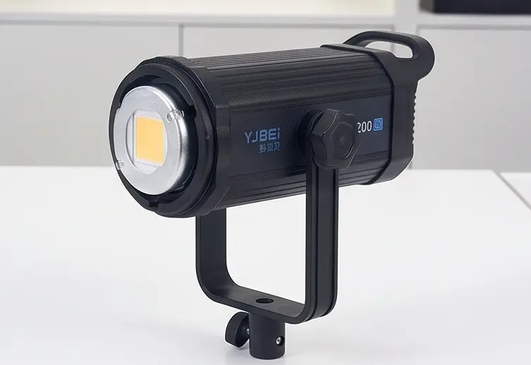 نور ثابت ویدیو لایت YJBEi مدل COB CL200 200 وات مناسب عکاسی و فیلمبرداری | خرید از بوم شات