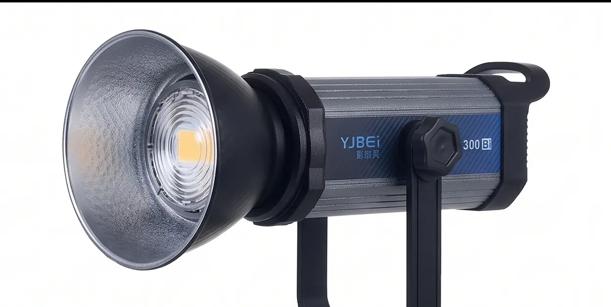 نور ثابت ویدیو لایت YJBEi مدل COB CL300 300 وات مناسب عکاسی و فیلمبرداری | خرید از بوم شات