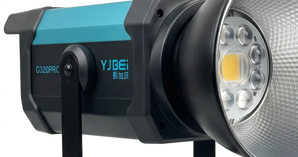 نور ثابت ویدیو لایت YJBEi مدل COB G320 PRO 300 وات مناسب عکاسی و فیلمبرداری | خرید از بوم شات