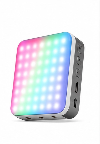 نور ثابت فلت لایت RGB YJBEi مدل S6R 6 وات مناسب عکاسی و فیلمبرداری | خرید از بوم شات