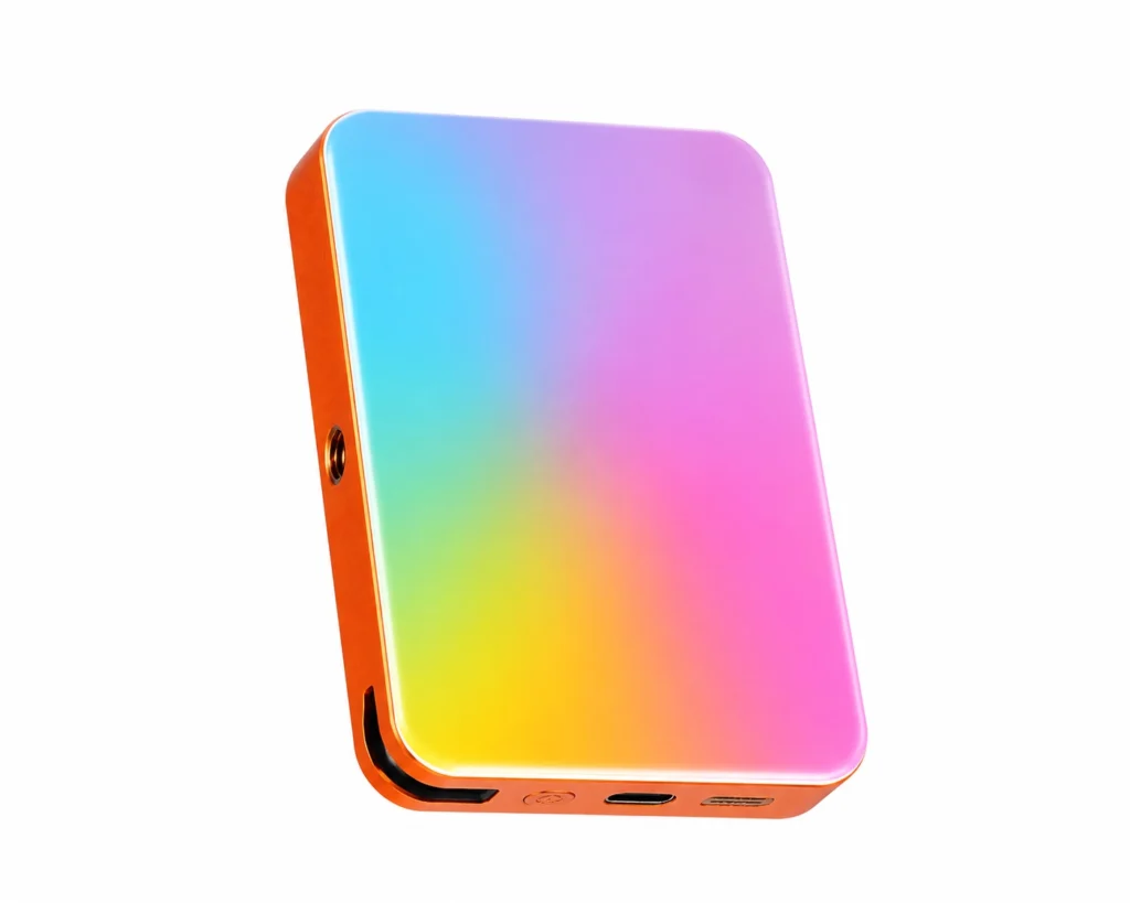 نور ثابت فلت لایت RGB YJBEi مدل S8R 8 وات مناسب عکاسی و فیلمبرداری | خرید از بوم شات